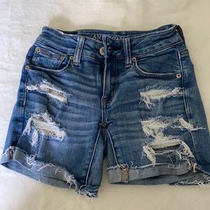 AEO jean shorts.